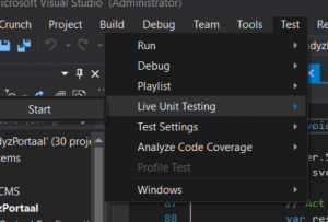 Live Unit Testing