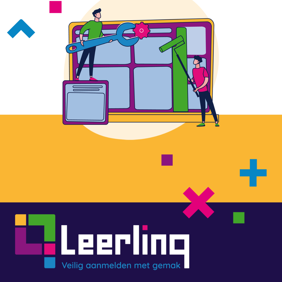 Leerlinq - Veilig aanmelden met gemak